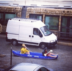 Buzz du kayak à Montpellier