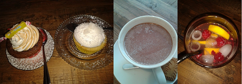 Cupcakes et boissons