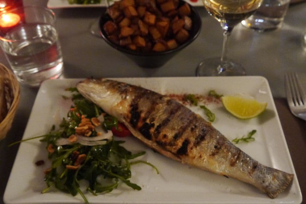 poisson grillé resto montpellier