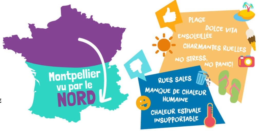 Perception Montpellier par Nord France