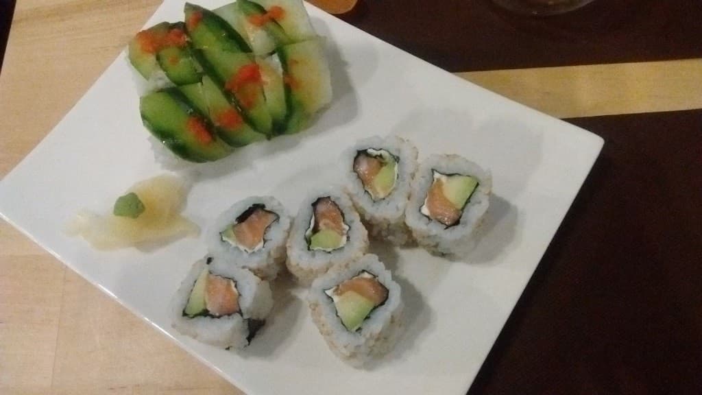 Moutarde et wasabi sushis montpellier