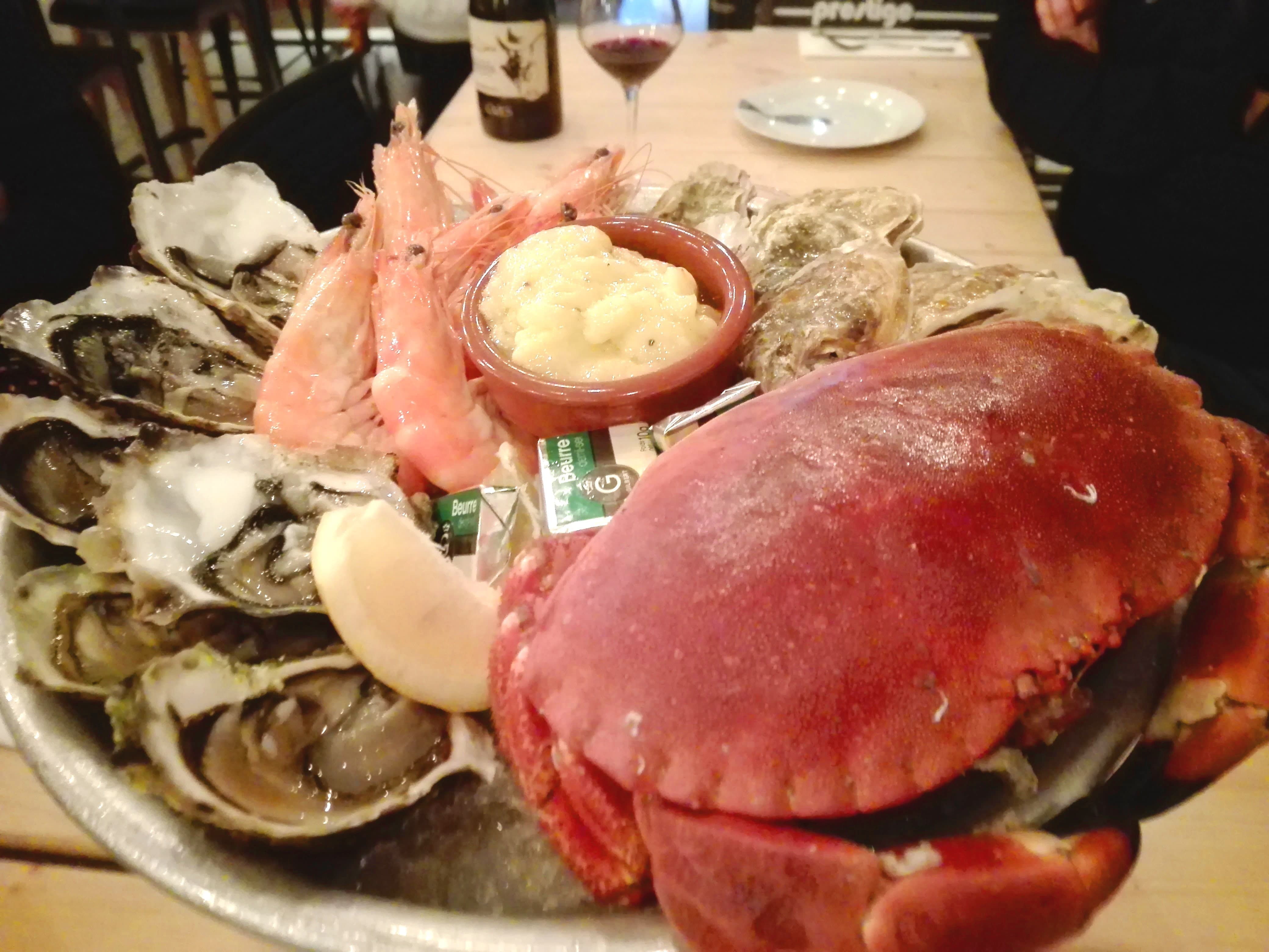 Plateau de crustacés Montpellier