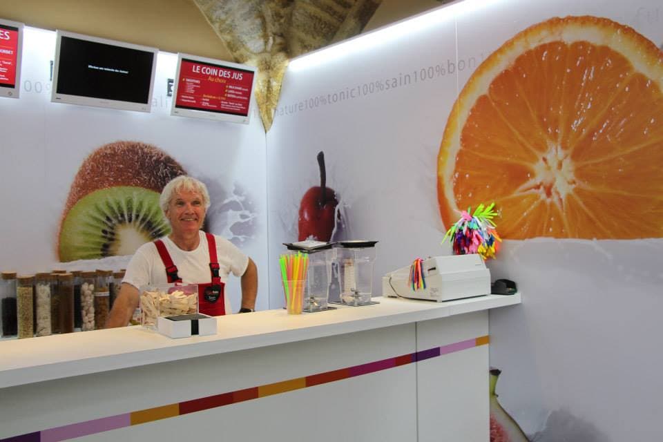 montpellier ecusson bar à fruit se rafraichir smoothie glace bar à jus