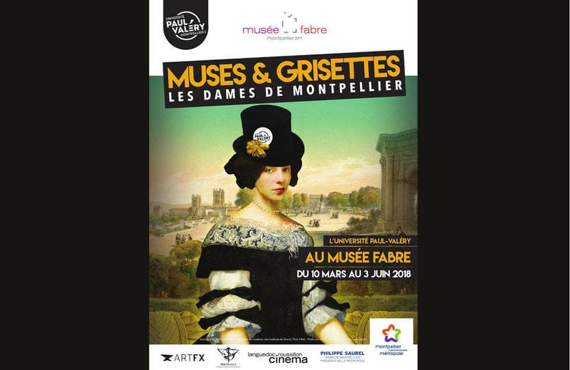 muses et grisettes les dames de montpellier expo printemps 2018 féminisme musée fabre musée sabatier d'espeyran