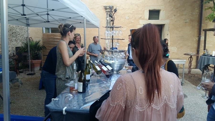 flaugergues château apero chic montpellier