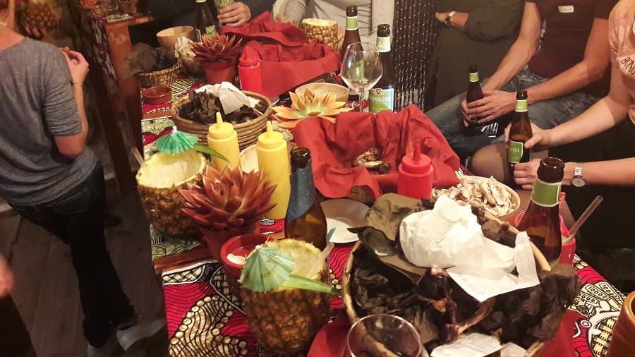 jolly rouge restaurant bar tapas exotiques montpellier