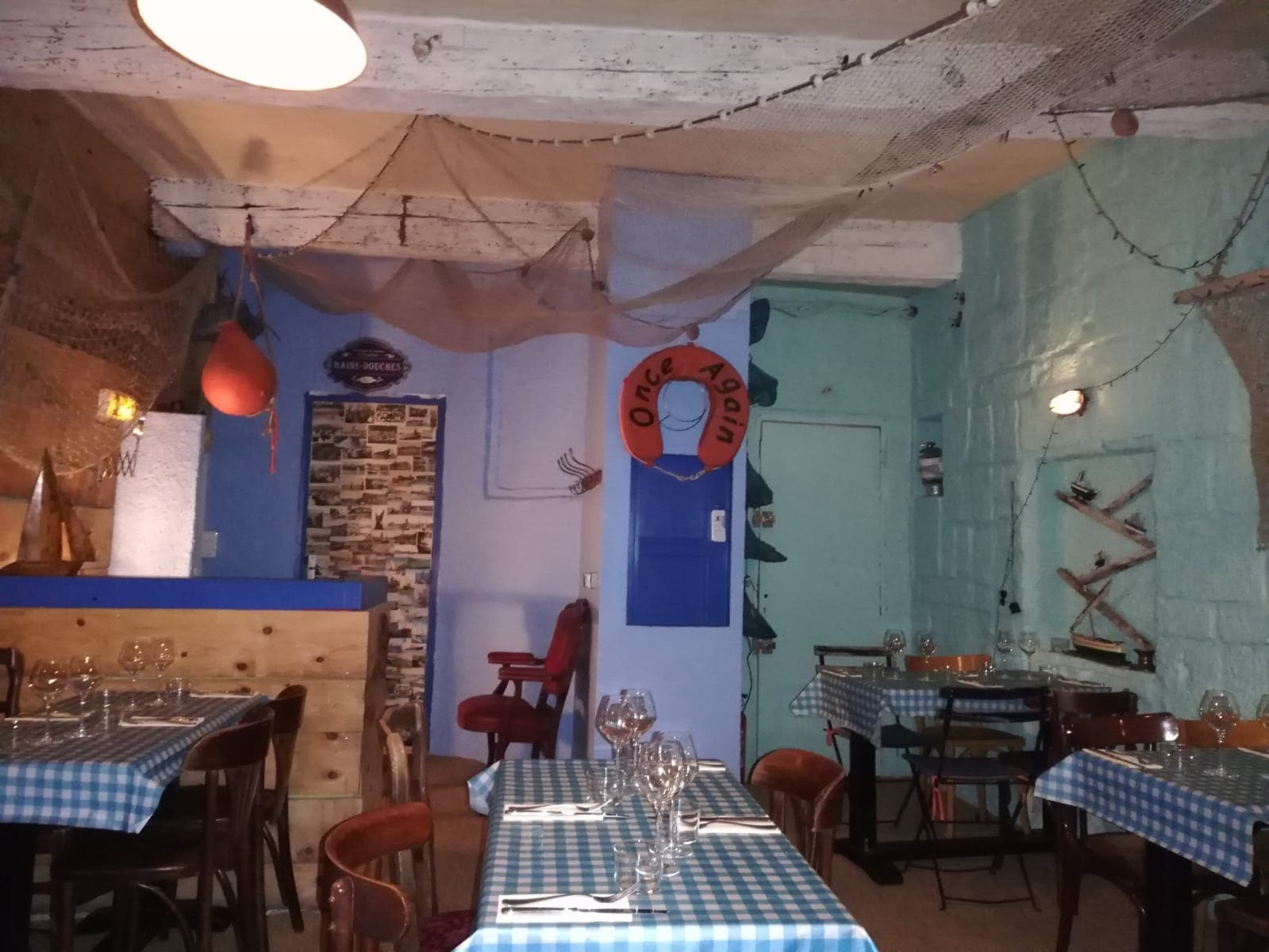 Les gars de la marine restaurant Resto fruits de mer ouvert lundi à Montpellier