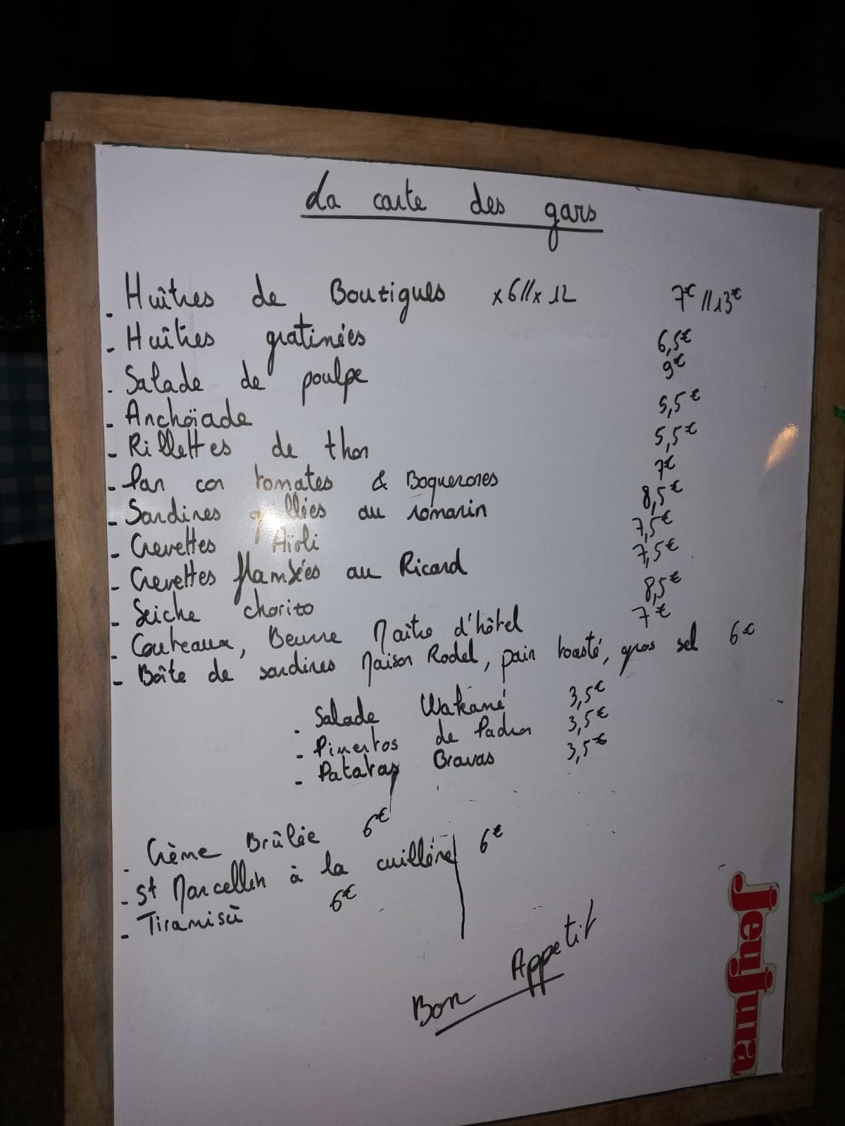 Les gars de la marine restaurant tapas montpellier