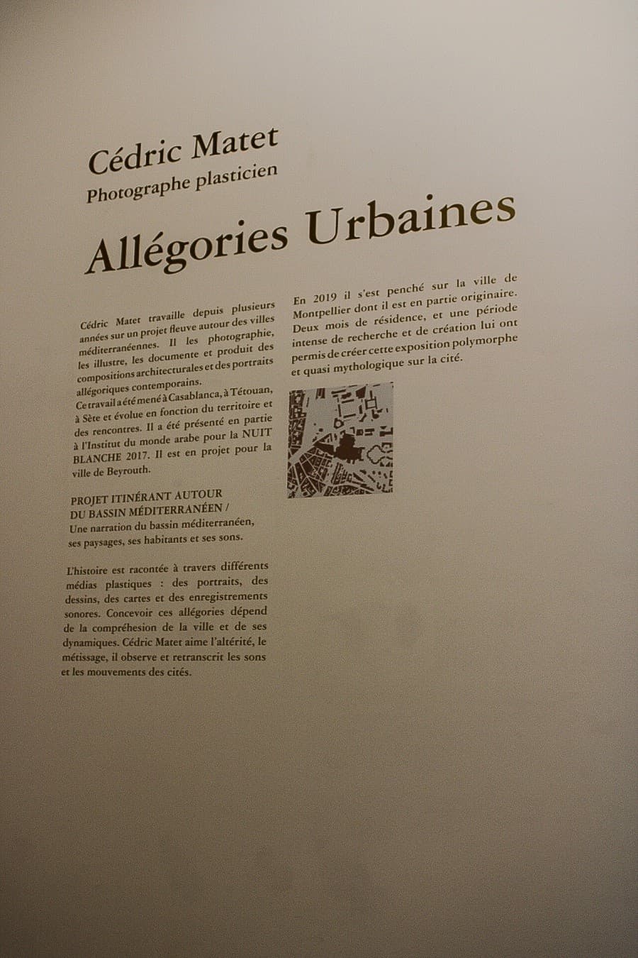 allegories urbaines espace dominique bagouet expo centre ville montpellier juillet 2019