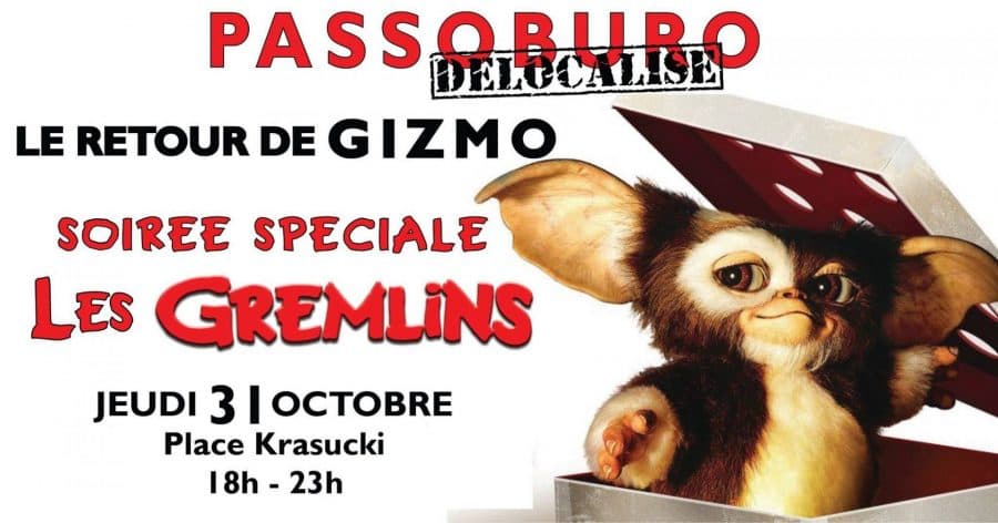 halloween montpellier Passoburo Spécial Halloween Gizmo