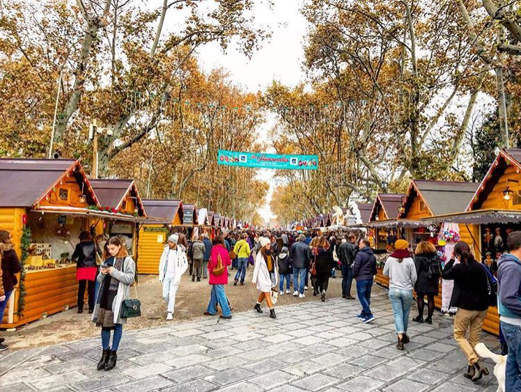 Marché de Noel à Montpellier