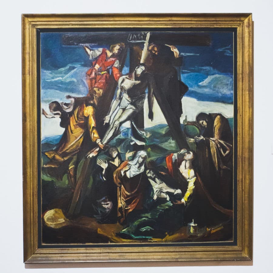 EXPO Halle Tropisme copie de La Descente de Croix de Pedro Campana