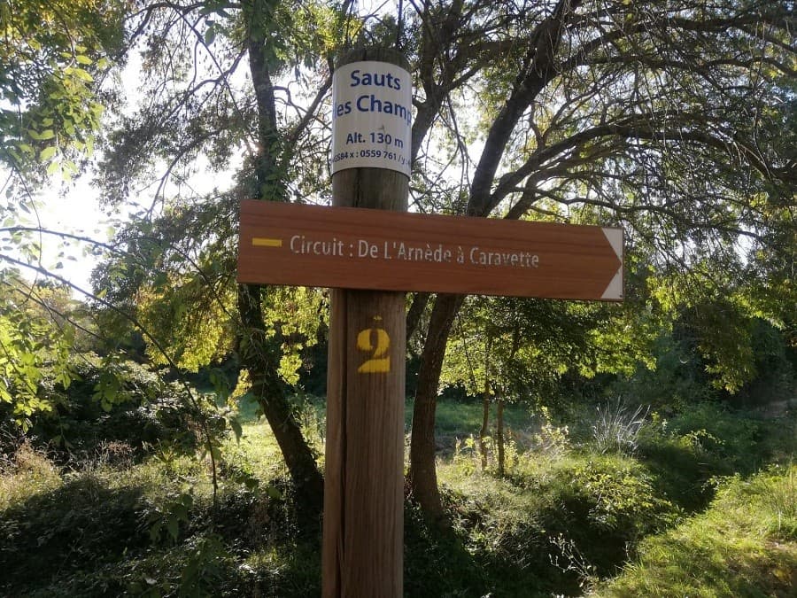 randonnée nord de montpellier Circuit de l'arnède à caravette