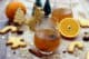 verre avec oranges biscuits de noel anis étoilé cannelle