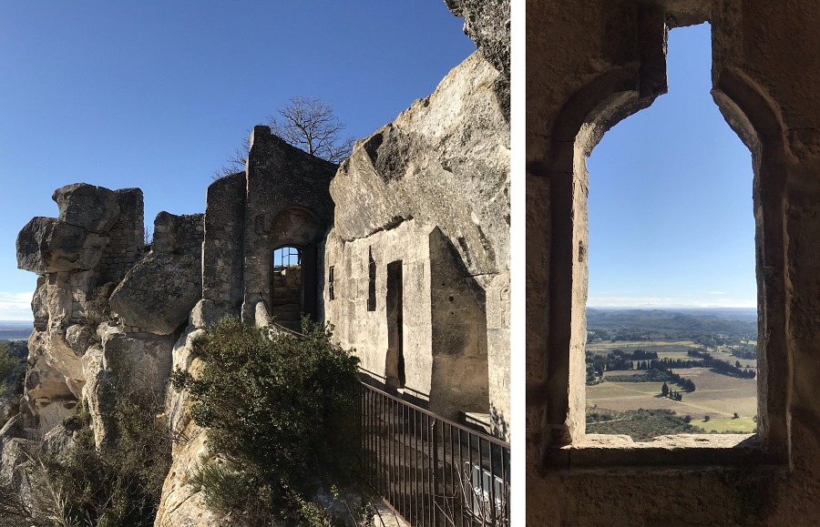 Baux de Provence randonnée près de montpellier