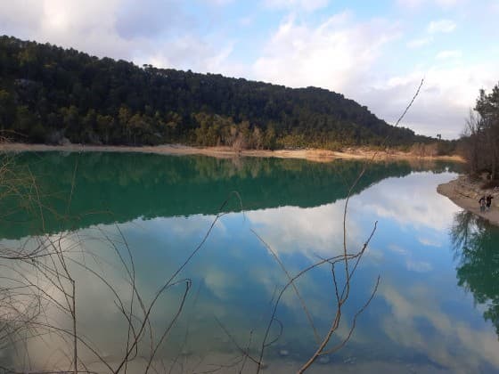 randonnées à moins de 30km de Montpellier Tour du Lac de Cécélés à Saint-Mathieu-de-Tréviers