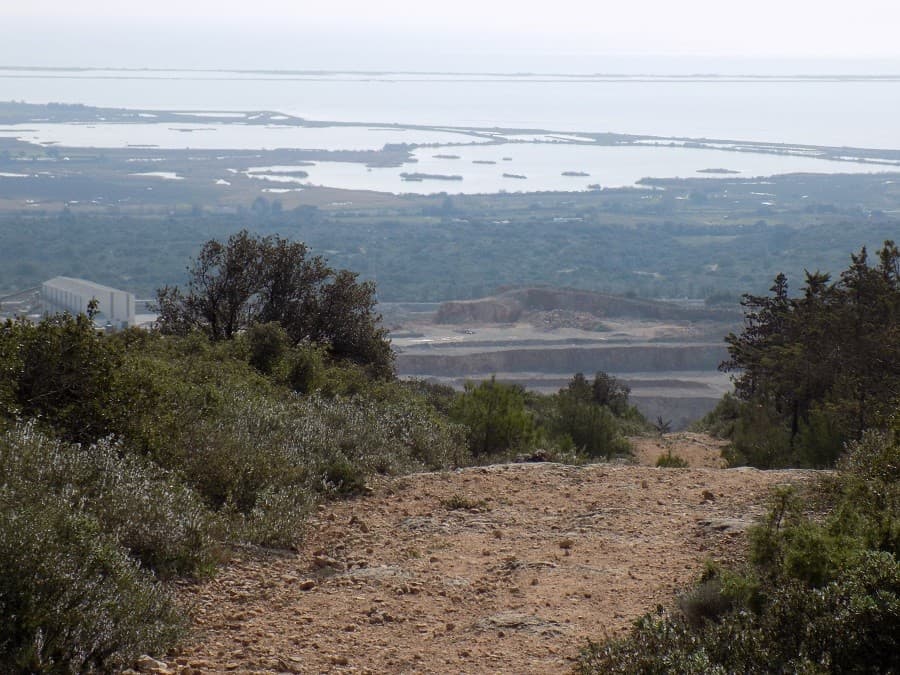 mont saint bauzille la Carrière de pierres de la Madeleine