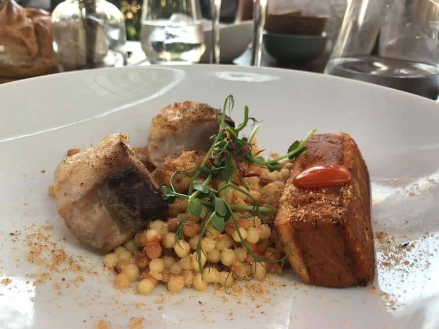 Le clos des oliviers restaurant Savoureux plat au Clos des Oliviers