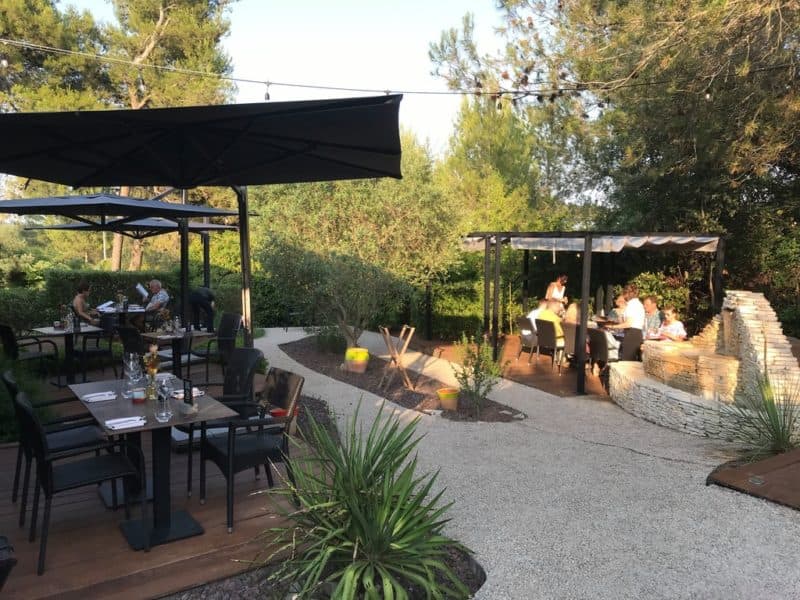 Le clos des oliviers restaurant Guinguette proche de Montpellier