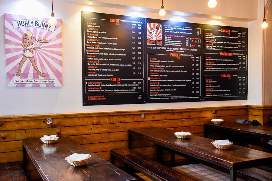 Grand Slam Burger encore un burger gourmet qui envoie du lourd